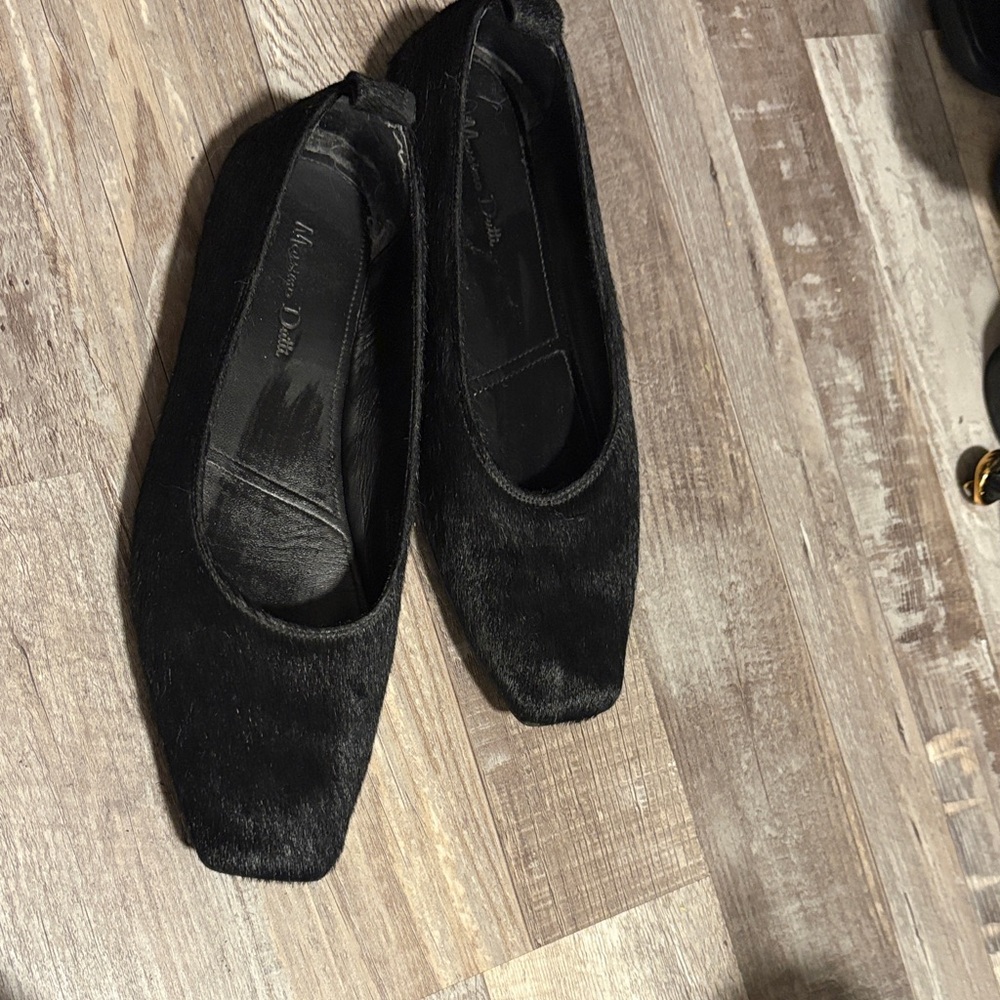 Massimo Dutti Black Women's Loafers